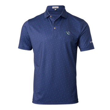 Bettinardi Peter Millar In the Rough Performance Jersey Polo (Sport Navy)- front