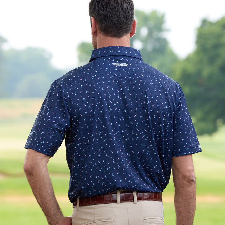 Bettinardi Straight Down Poison Wizard Extra Dirty Polo (New Indigo)