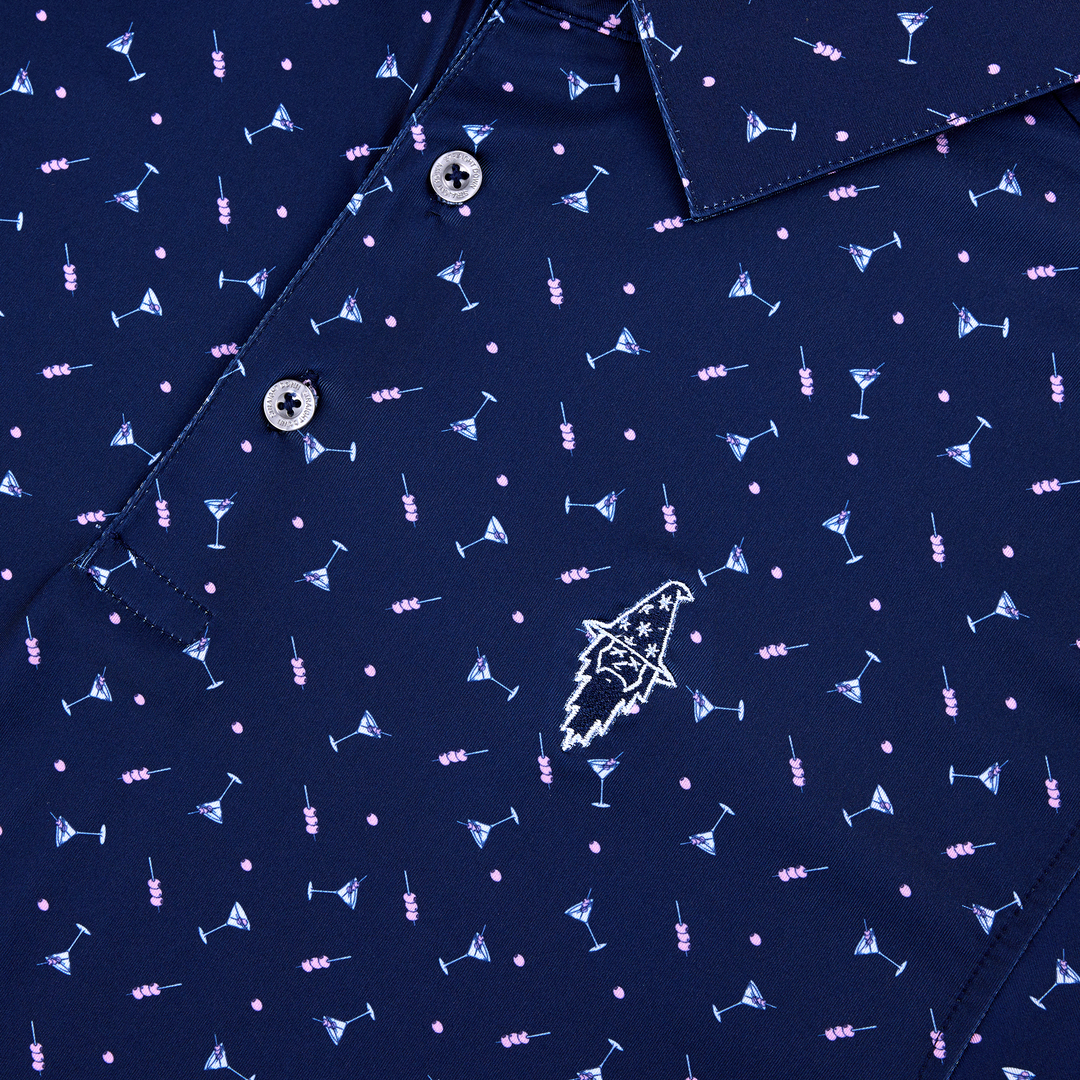 Bettinardi Straight Down Poison Wizard Extra Dirty Polo (New Indigo)