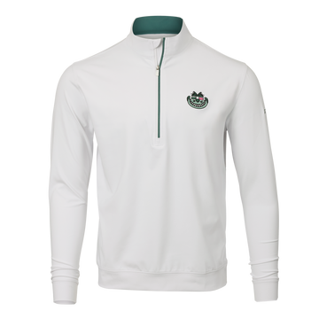 Bettinardi Straight Down 3D Fat Cat Patron Quarter Zip (White/Sage)
