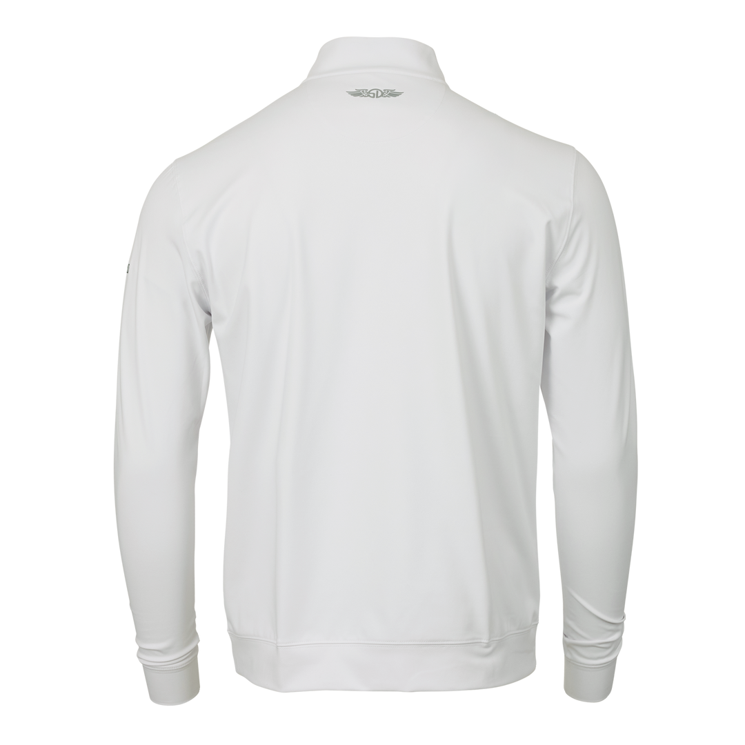 Bettinardi Straight Down 3D Fat Cat Patron Quarter Zip (White/Sage