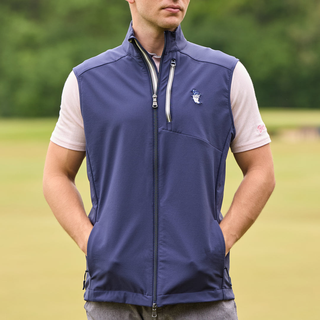 【ゆあ】digne完売品★sporty blouson navy Bettinardi x Field Day Sporting Co. Wizard Liberty Vest (Navy