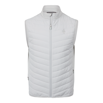 Bettinardi Straight Down Wizard Delta 2.0 Quilted Hybrid Vest (Silver)