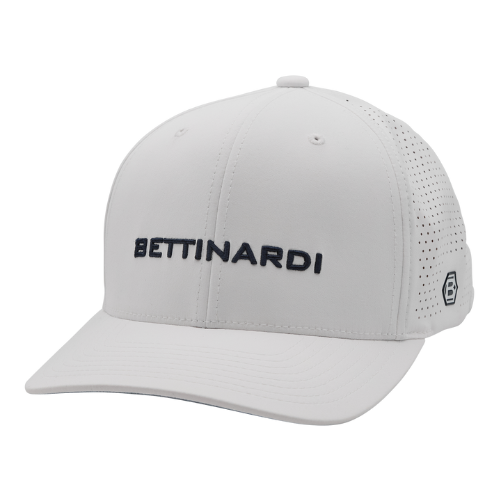 Bettinardi Wordmark FLEXFIT 110® Hat (White/Navy)