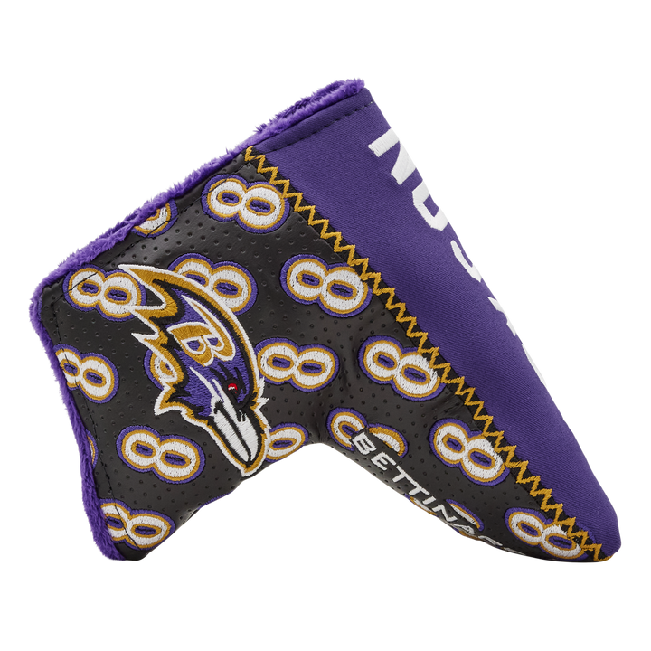 Baltimore Ravens Lamar Jackson 8 Jersey Blade Putter Headcover