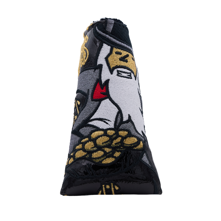 Monopoly x Bettinardi Moneybag Wizard F.A.I. Blade Putter Headcover- front