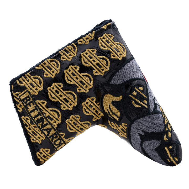 Monopoly x Bettinardi Moneybag Wizard F.A.I. Blade Putter Headcover- side b