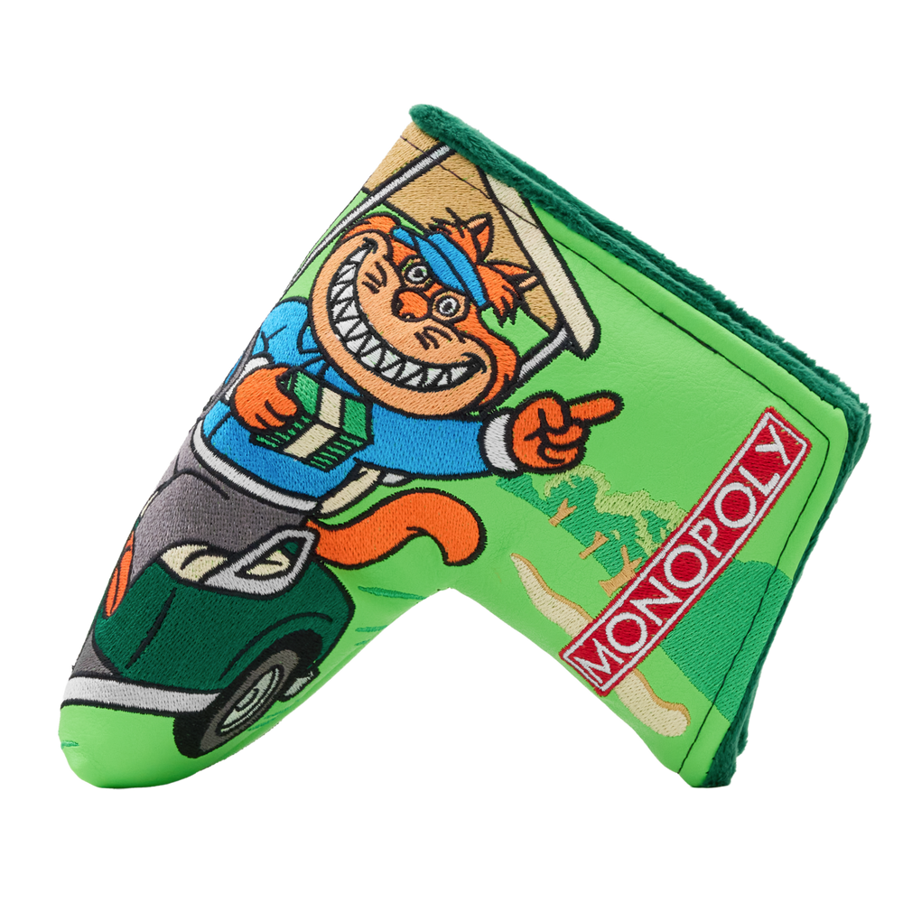 Monopoly x Bettinardi Cart Buddies Blade Putter Headcover- side a