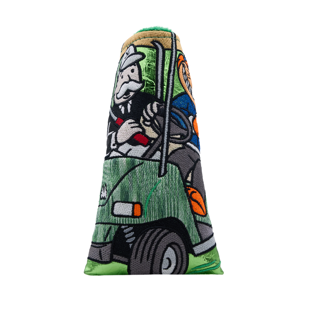 Monopoly x Bettinardi Cart Buddies F.A.I Blade Putter Headcover- front