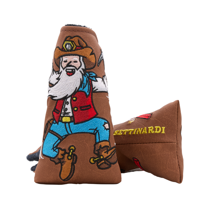 Gold Rush Prospecting Wizard Blade Putter Headcover