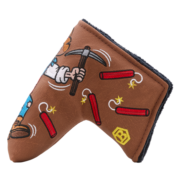 Gold Rush Prospecting Wizard Blade Putter Headcover