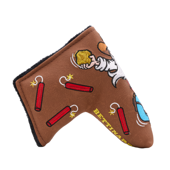 Gold Rush Prospecting Wizard Blade Putter Headcover