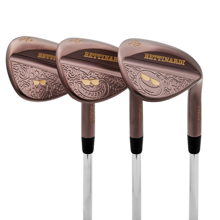 Gold Rush Multi Icon Oil Rubbed Bronze HLX 6.0 Wedge Set (52°, 56°, 60°)