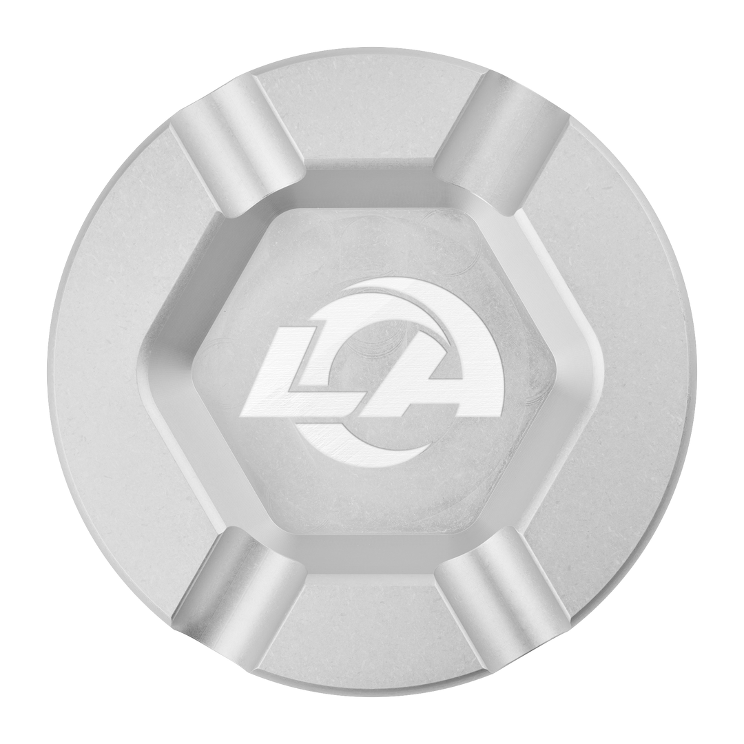 Los Angeles Rams Silver Anodized Cigar Tray