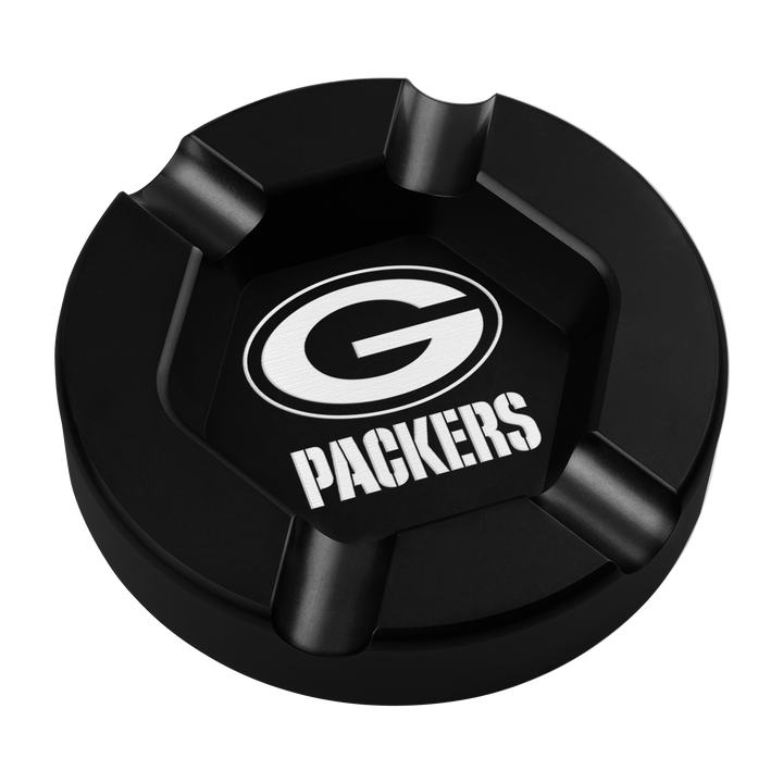 Green Bay Packers Black Anodized Cigar Tray