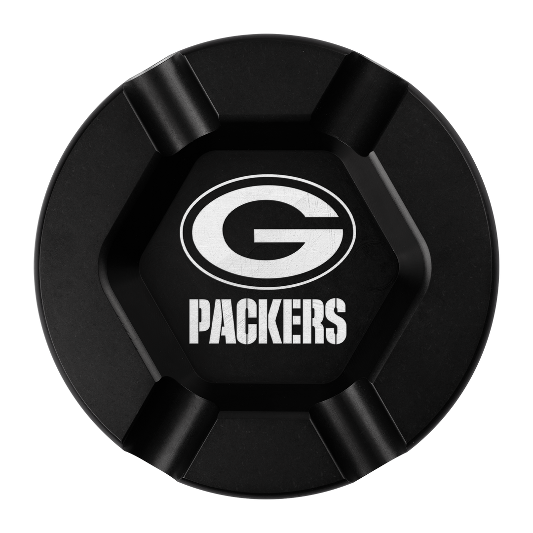 Green Bay Packers Black Anodized Cigar Tray