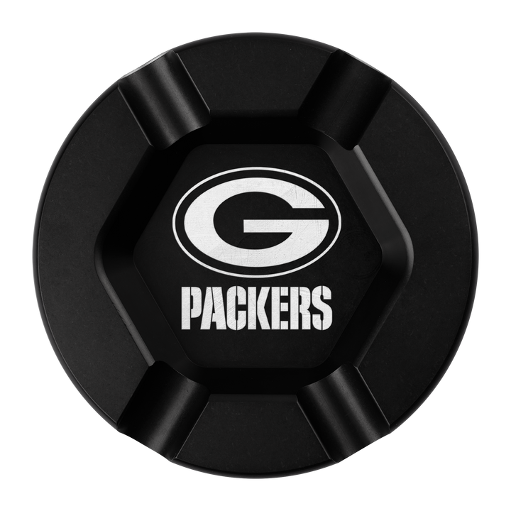 Green Bay Packers Black Anodized Cigar Tray