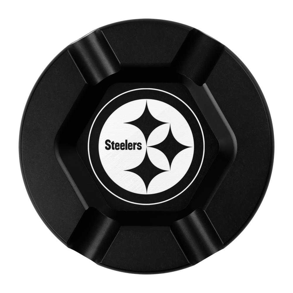 Pittsburgh Steelers Black Anodized Cigar Tray