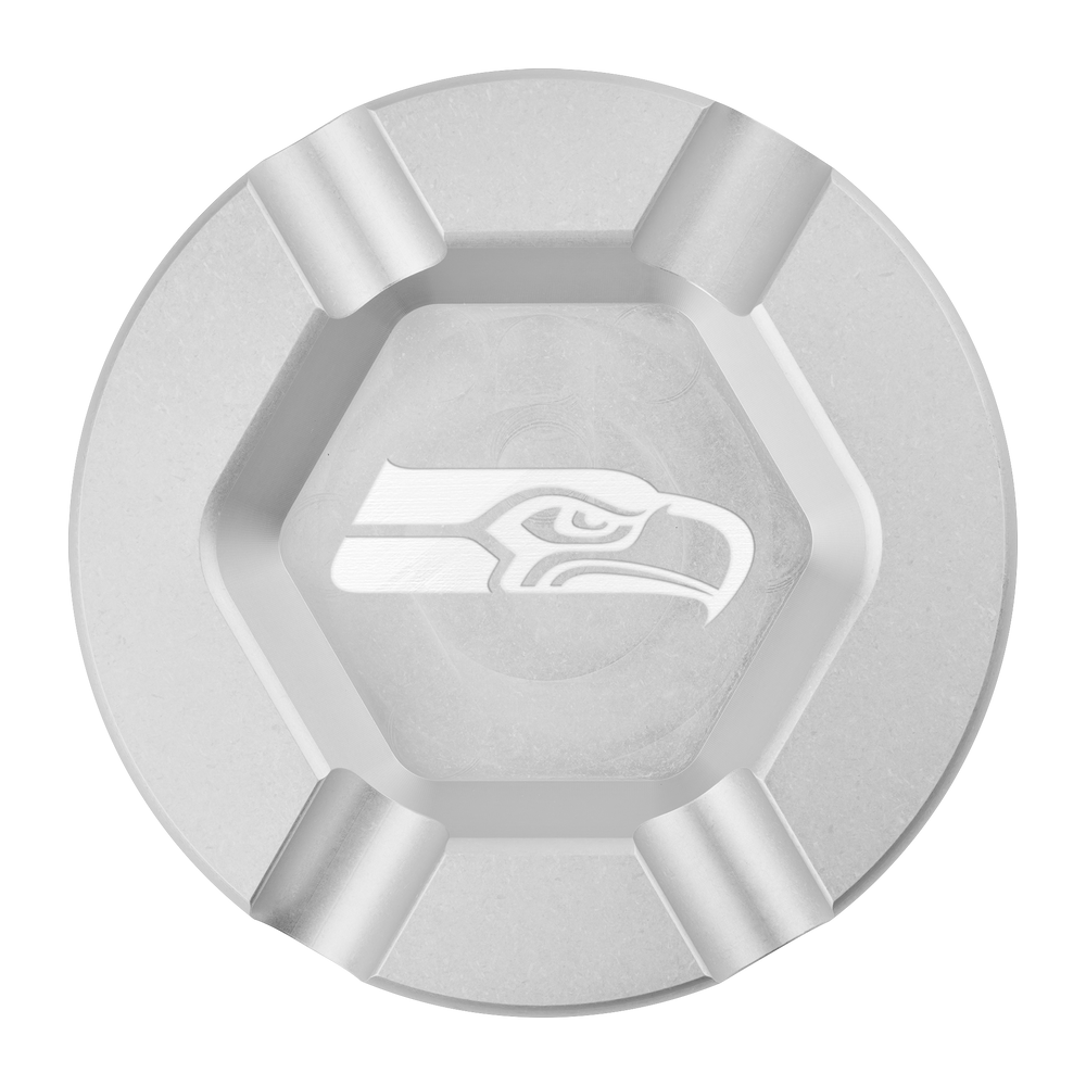 Seattle Seahawks Silver Anodized Cigar Tray