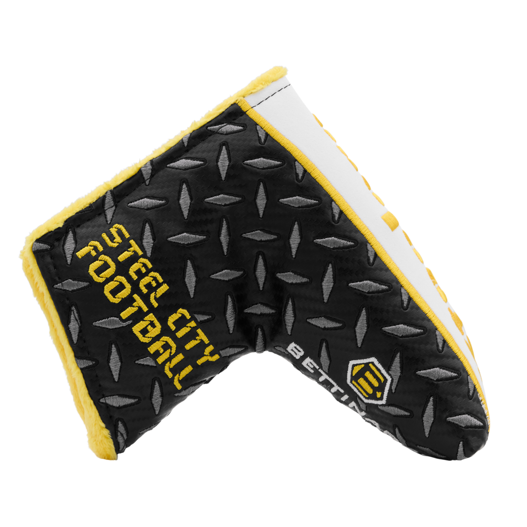 Pittsburgh Steelers "Steel City Football" Blade Putter Headcover- side b