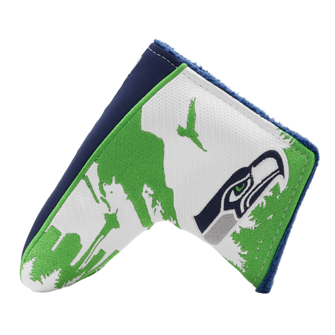 Seattle Seahawks "We Are 12" Blade Putter Headcover- side a