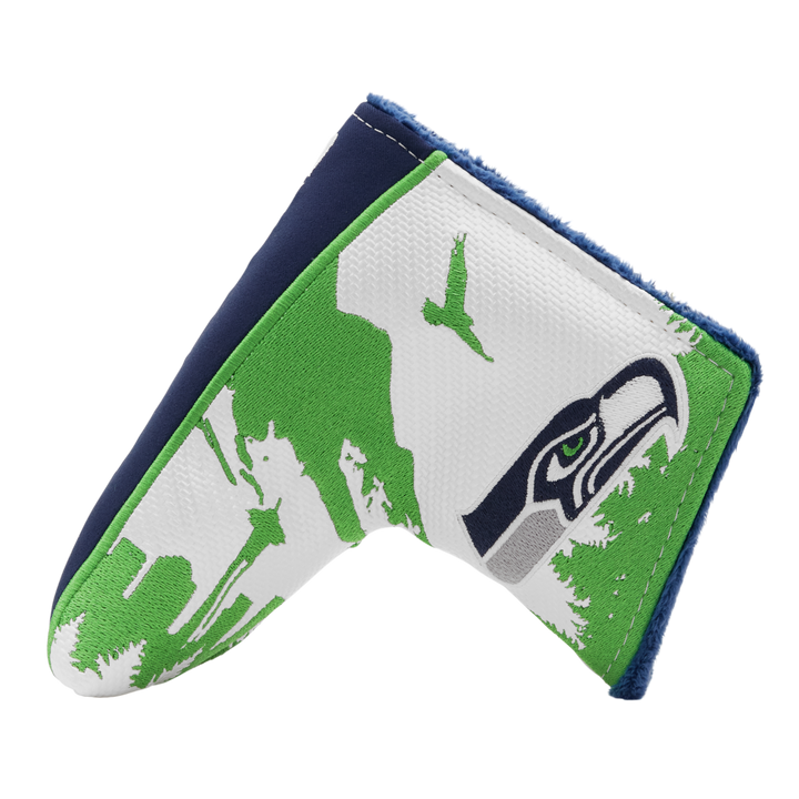 Seattle Seahawks "We Are 12" Blade Putter Headcover- side a