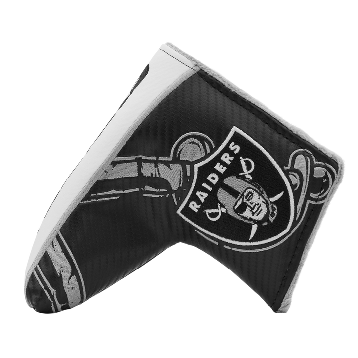 Las Vegas Raiders "Raider Nation" Blade Putter Headcover- side a