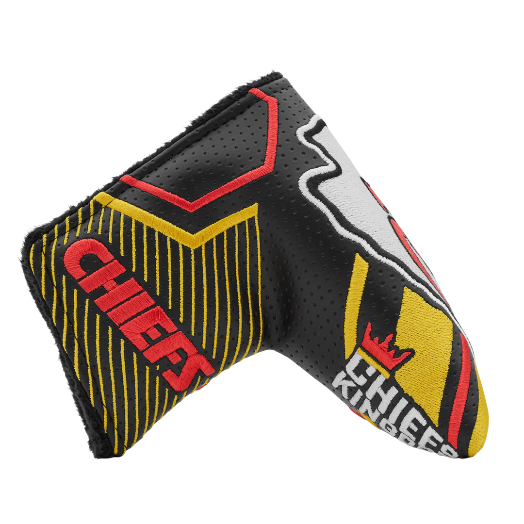 Kansas City Chiefs "Chiefs Kingdom" Black Ox Queen B 6 Putter