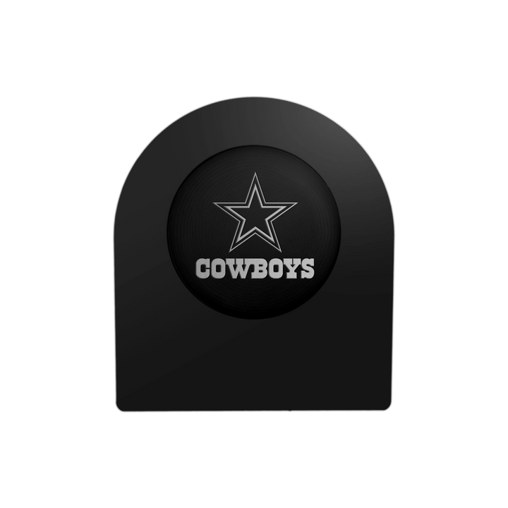 Dallas Cowboys Black Anodized Putting Cup- front