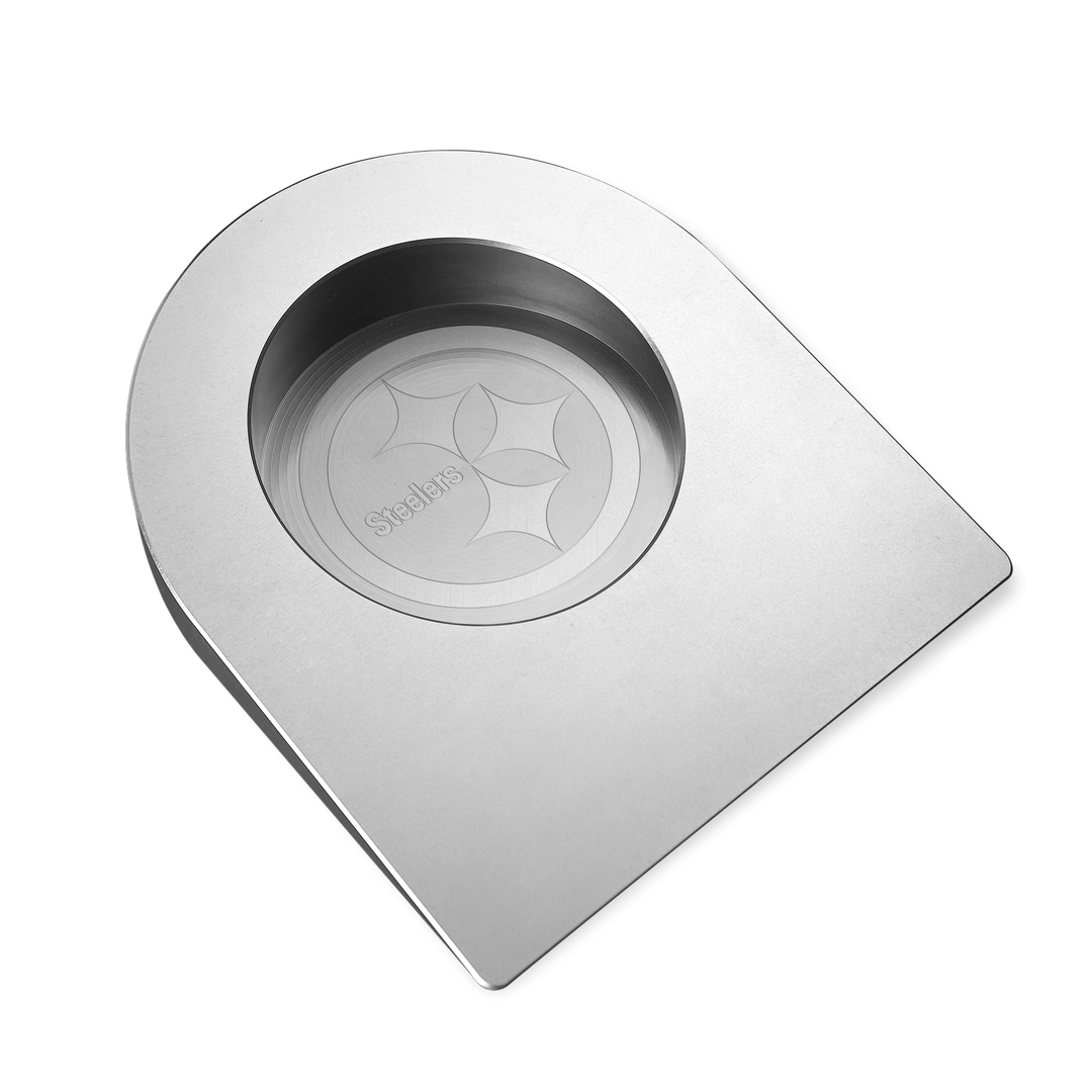 Pittsburgh Steelers Silver Anodized Putting Cup- front