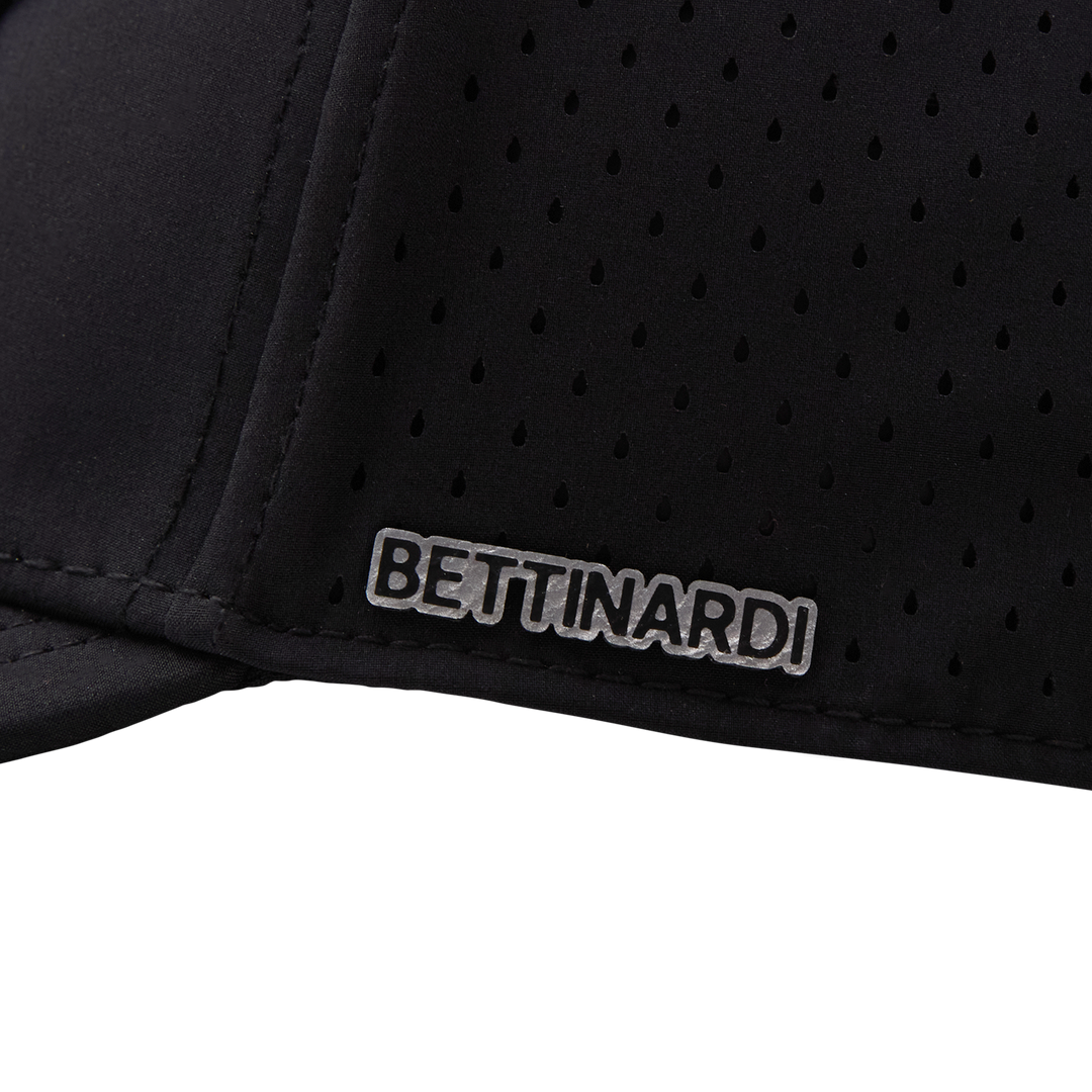 Bettinardi Carbon Fiber Applique Sunglasses Bomb Low Profile Performance Hat (Black)
