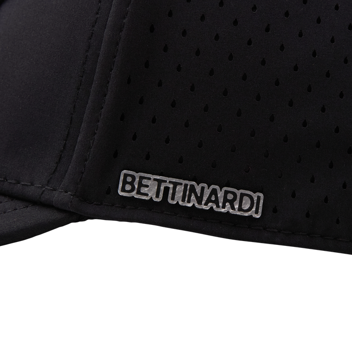 Bettinardi Carbon Fiber Applique Sunglasses Bomb Low Profile Performance Hat (Black)