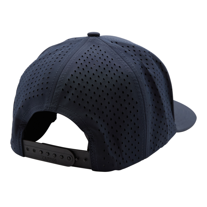 Bettinardi Carbon Fiber Applique Hex B Medium Profile Snapback Hat (Navy)