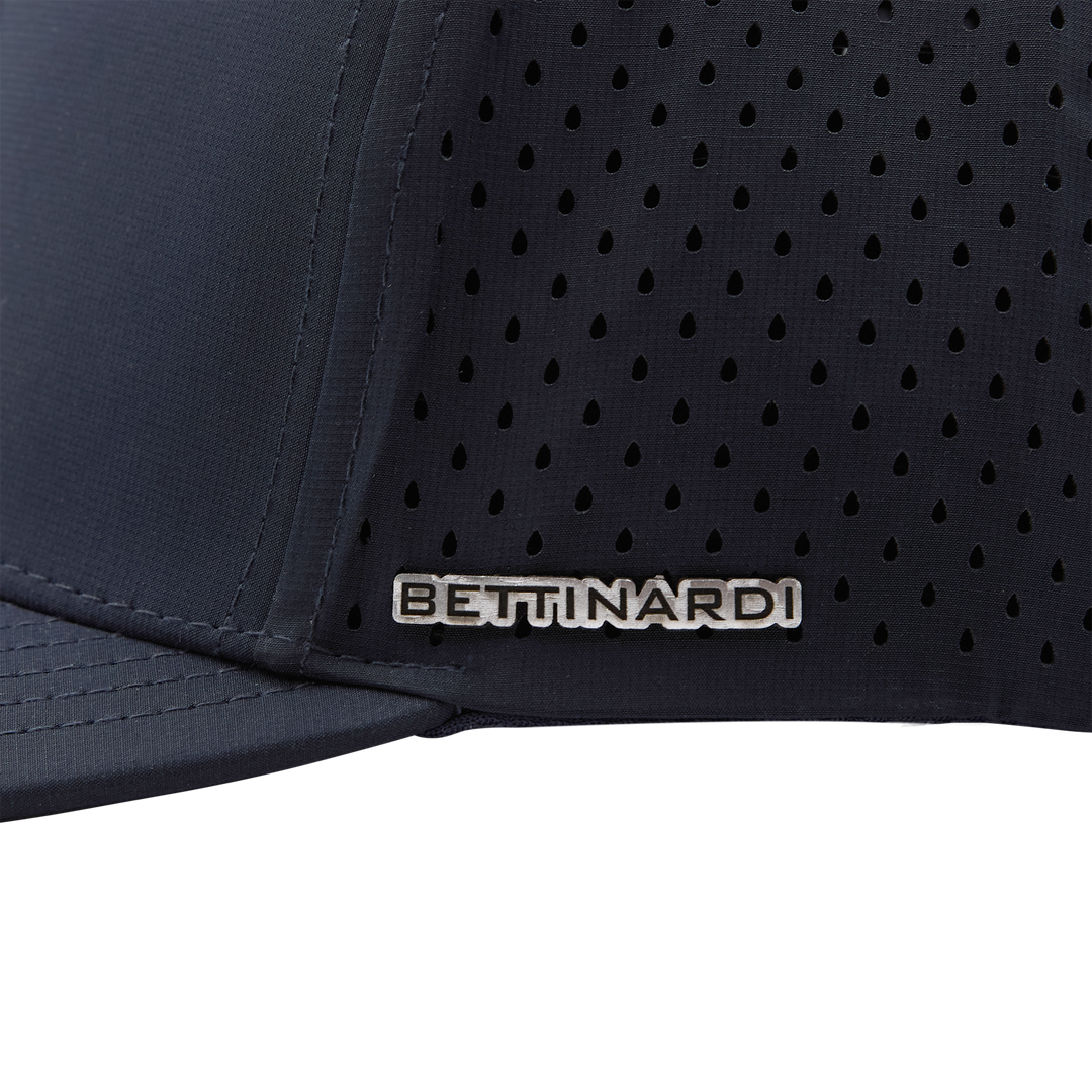 Bettinardi Carbon Fiber Applique Hex B Medium Profile Snapback Hat (Navy)