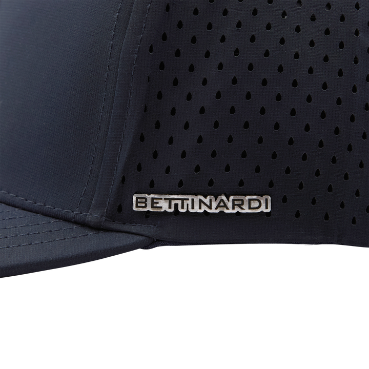 Bettinardi Carbon Fiber Applique Hex B Medium Profile Snapback Hat (Navy)