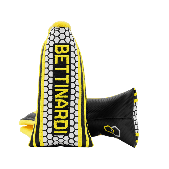 Junior Stinger Honeycomb Blade Putter Headcover (Black/Yellow)