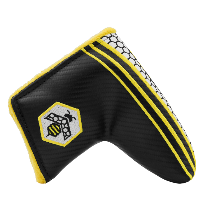 Junior Stinger Honeycomb Blade Putter Headcover (Black/Yellow)