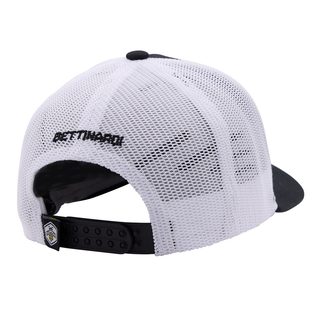 Bettinardi Junior Stinger Baseball Hat (Black/White)