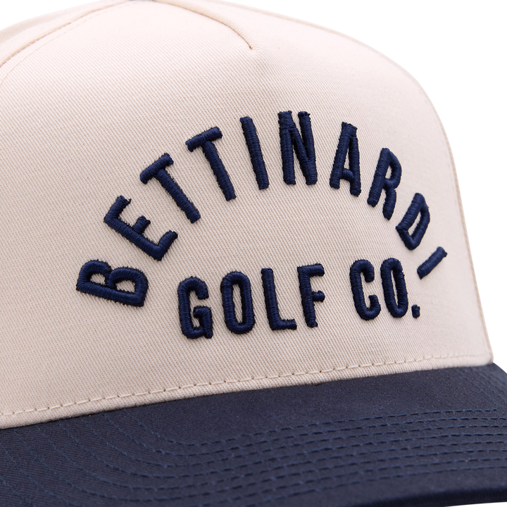 Bettinardi Golf Co. Champ Snapback Trucker Hat (Navy/Off White)
