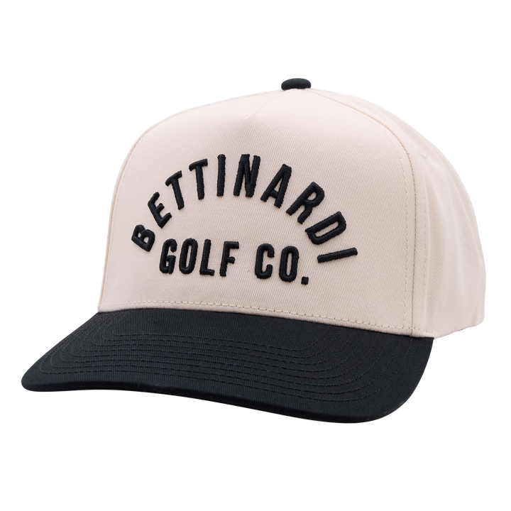 Bettinardi Golf Co. Champ Snapback Trucker Hat (Black/Off White)