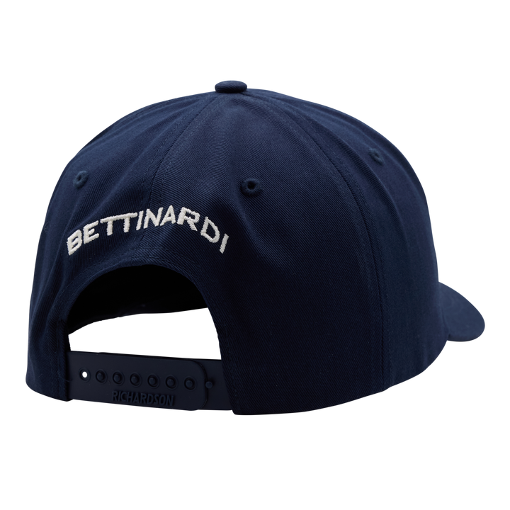 Bettinardi Retro Hex Pattern Champ Snapback Trucker Hat (Navy)