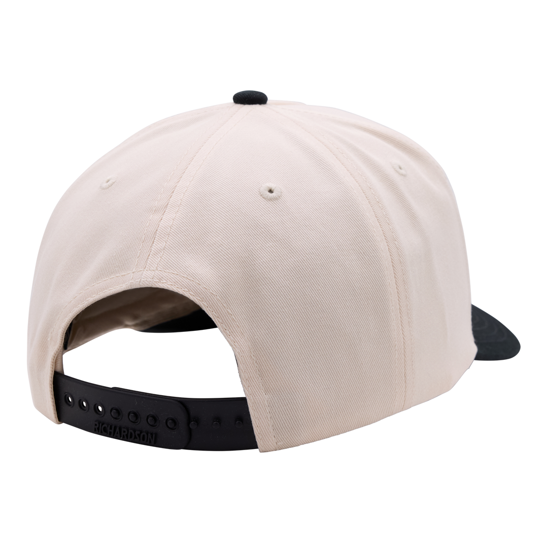 Bettinardi T-Hive Applique Champ Snapback Trucker Hat (Black/Off White)