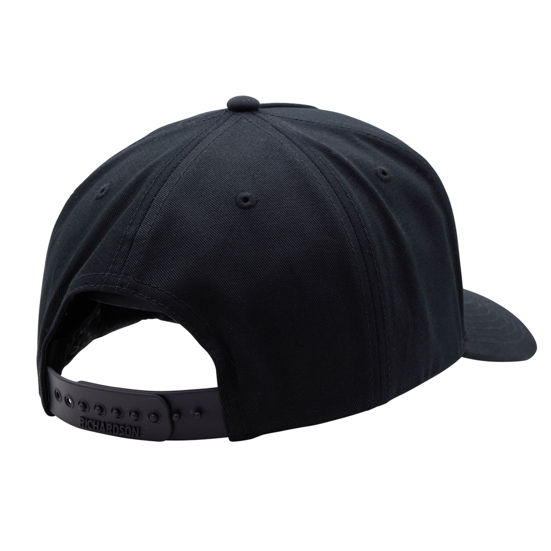 Bettinardi T-Hive Applique Champ Snapback Trucker Hat (Black)