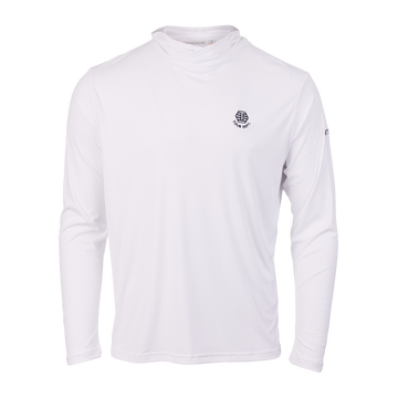 Bettinardi Peter Millar Tour Dept. Featherweight Performance Sun Shirt Hoodie (White)