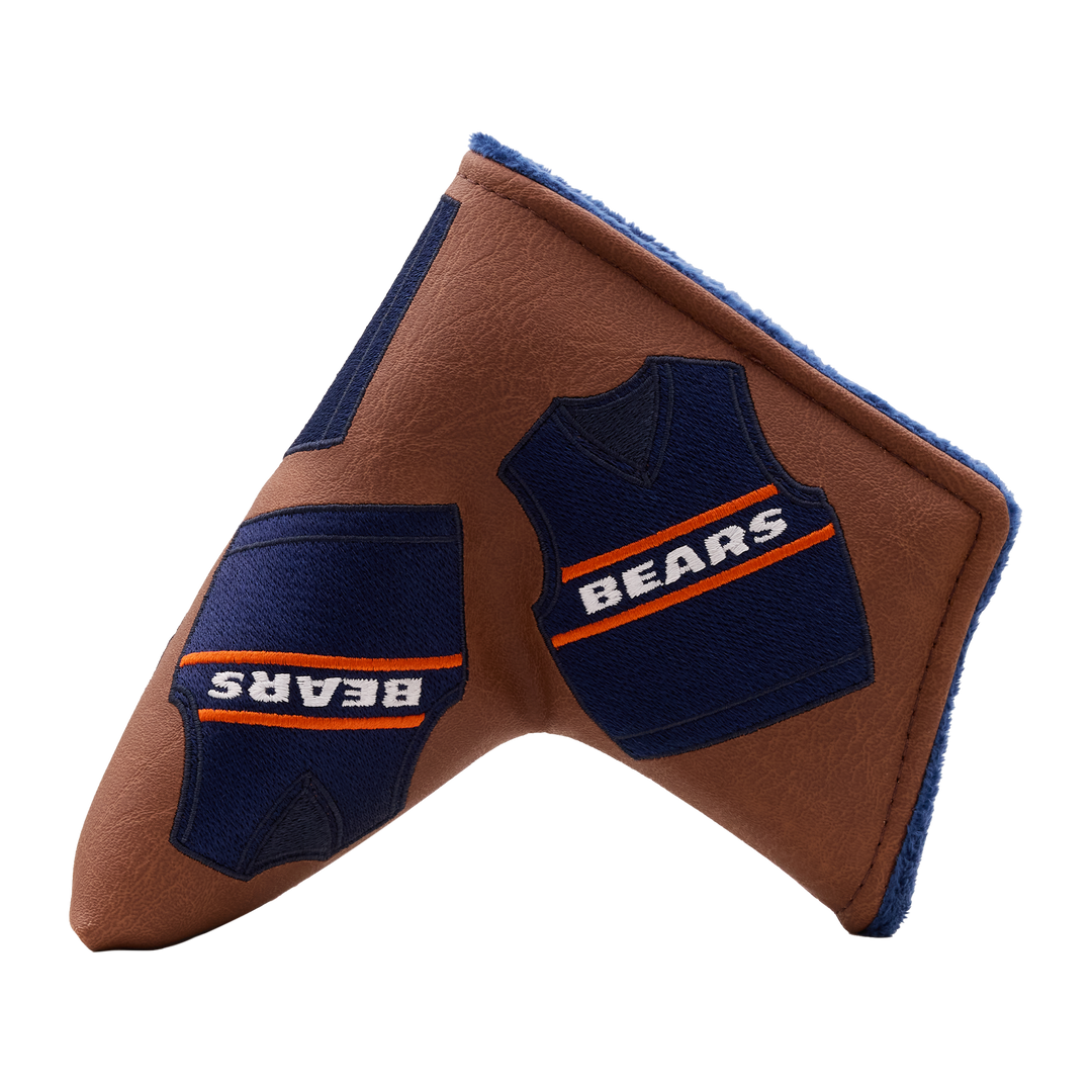 Chicago Bears Vintage Vest Blade Putter Headcover