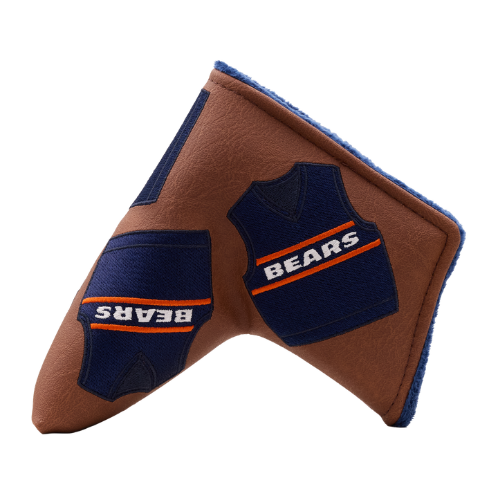 Chicago Bears Vintage Vest Blade Putter Headcover