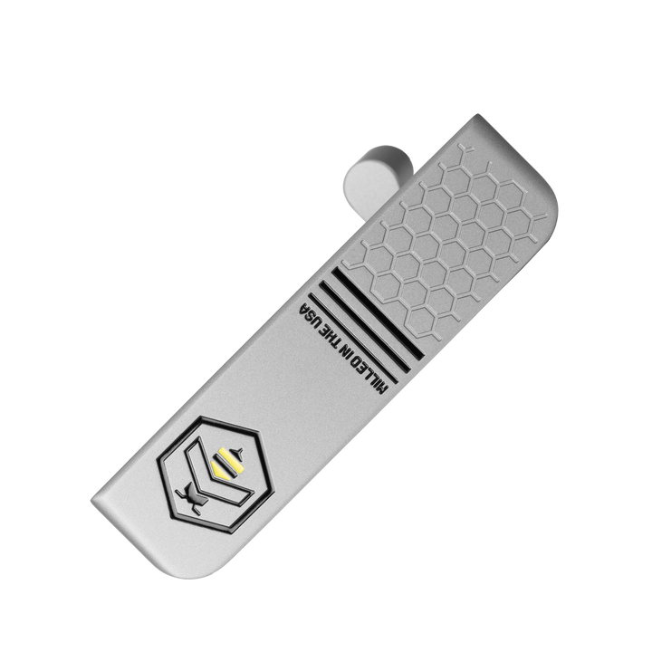 Junior Series LB1 Blade Putter (Black/Yellow)- toehang