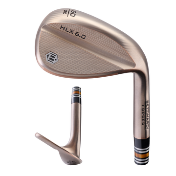 HLX 6.0 Molten Copper PVD Wedges- loft and back