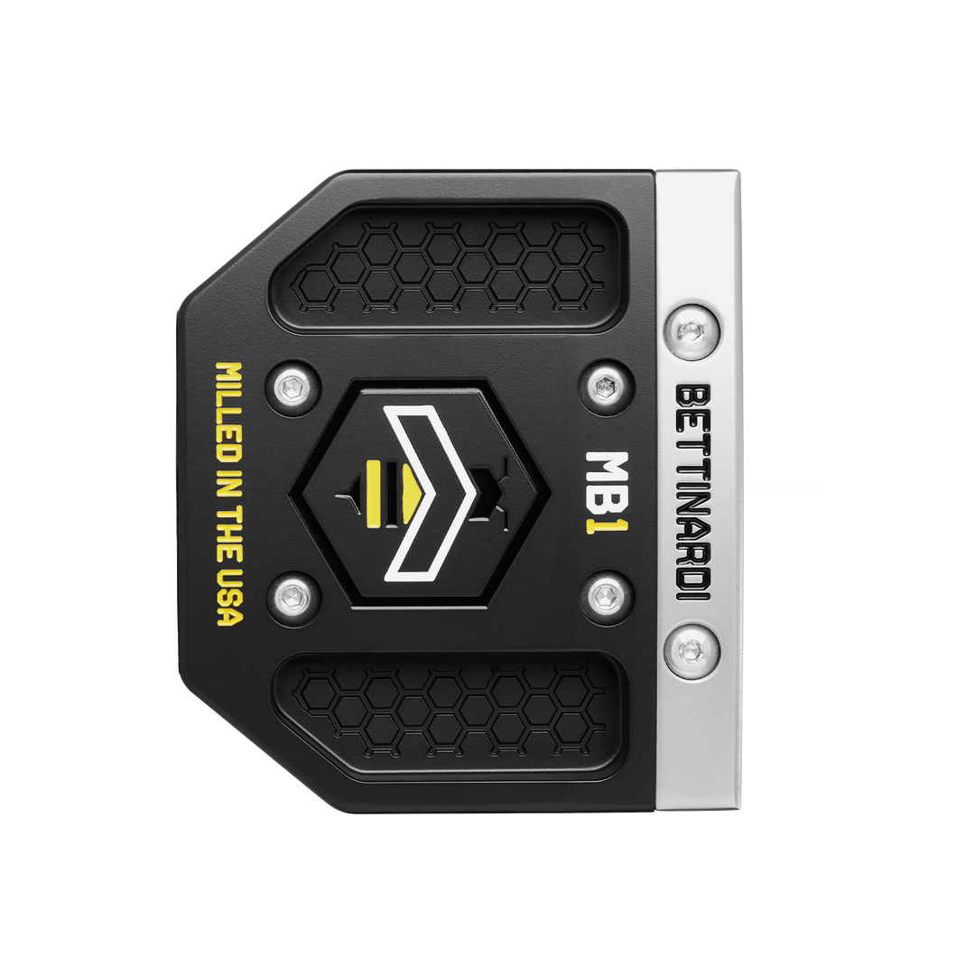 Junior Series MB1 Zero-Torque Mallet Putter (Black/Yellow)