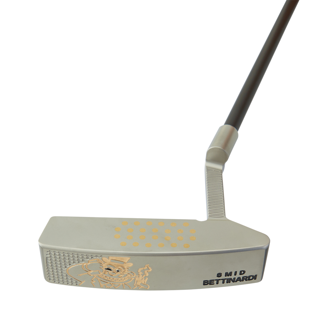 Wall Street Fat Cat DASS BB8 Mid Putter w/ Brass Plug Smooth Face - main
